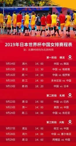 女排世界杯2023赛程 详细赛程安排-第2张图片-www.211178.com_果博福布斯