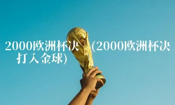 2000欧洲杯决赛过程 2000欧洲杯决赛谁打入金球