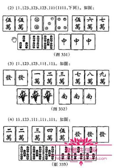 介绍世界麻将大赛中的胡牌方法与图形分析-第2张图片-www.211178.com_果博福布斯